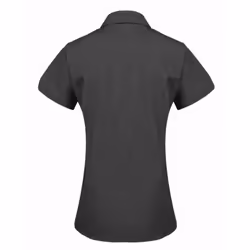 Premier Womens/Ladies Supreme Poplin Short-Sleeved Shirt - 22 UK, Black