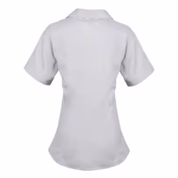 Premier Womens/Ladies Signature Oxford Short-Sleeved Shirt - 14 UK, Silver