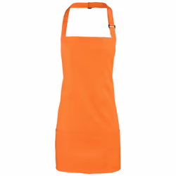 Premier Colours 2 in 1 Full Apron - One Size, Orange