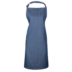 Premier Unisex Adult Plain Apron - One Size, Indigo Denim