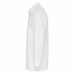 Premier Mens Colours Poplin Fitted Long-Sleeved Shirt - 17in, White