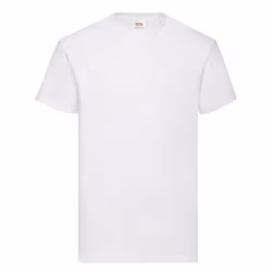 Fruit of the Loom Unisex Adult Valueweight Cotton T-Shirt - S, White