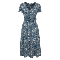 Mountain Warehouse Womens/Ladies Santorini Wrap Midi Dress - 10 UK, Dark Blue