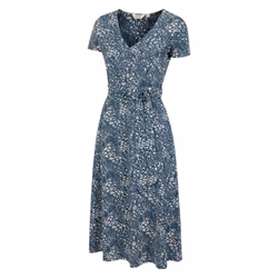 Mountain Warehouse Womens/Ladies Santorini Wrap Midi Dress - 12 UK, Dark Blue