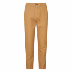 Mountain Warehouse Mens Woods Organic Cotton Chinos - 30R, Tan