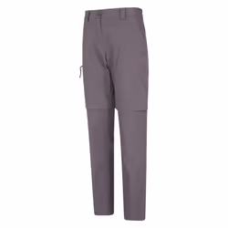 Mountain Warehouse Womens/Ladies Hiker Stretch Zip-Off Trousers - 14 UK, Charcoal