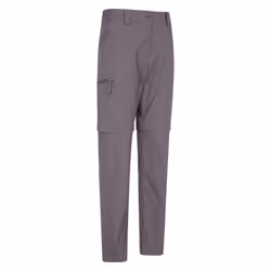 Mountain Warehouse Womens/Ladies Hiker Stretch Zip-Off Trousers - 14 UK, Charcoal