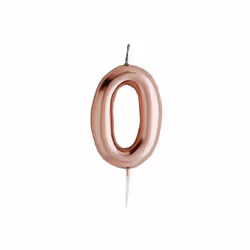 Amscan Number 0 Birthday Candle