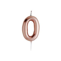Amscan Number 0 Birthday Candle