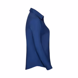 Russell Womens/Ladies Oxford Easy-Care Long-Sleeved Shirt - XS, Bright Royal Blue