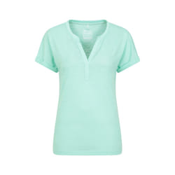 Mountain Warehouse Womens/Ladies Skye Slub Quick Dry T-Shirt - 8 UK, Mint