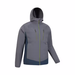 Mountain Warehouse Mens Ambit Lightweight Soft Shell Jacket - XL, Dark Grey