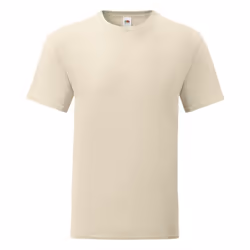 Fruit Of The Loom Mens Iconic T-Shirt - XL, Natural