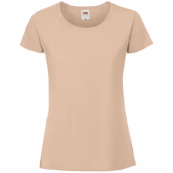 Fruit Of The Loom Womens/Ladies Iconic Ringspun Cotton T-Shirt - S, Desert Sand