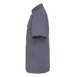 Premier Mens Short-Sleeved Chef Jacket - 4XL, Steel