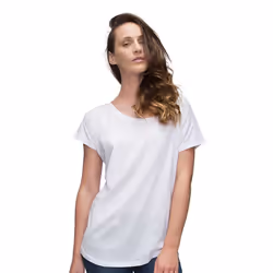 Mantis Womens/Ladies Loose Fit T-Shirt - XL, White