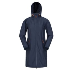 Mountain Warehouse Womens/Ladies Ioana Longline Soft Shell Jacket - 10 UK, Navy