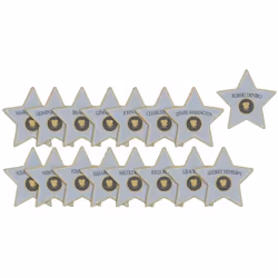 Amscan Honeycomb 1st Birthday Decoration (Pack of 16)