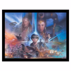 Star Wars Episode I Art Print