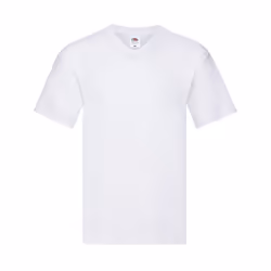 Fruit of the Loom Mens Original Layered T-Shirt - XL, White