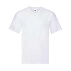 Fruit of the Loom Mens Original Layered T-Shirt - XL, White