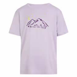Regatta Childrens/Kids Alvarado VIII Mountain T-Shirt - 3-4 Years, Lilac Frost