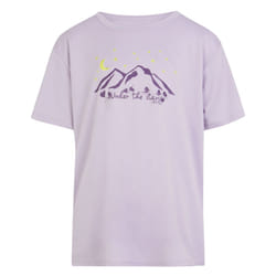 Regatta Childrens/Kids Alvarado VIII Mountain T-Shirt - 3-4 Years, Lilac Frost