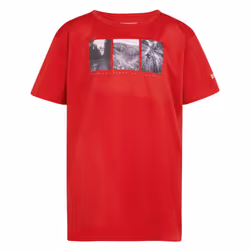 Regatta Childrens/Kids Alvarado VIII Cycling T-Shirt - 5-6 Years, Danger Red