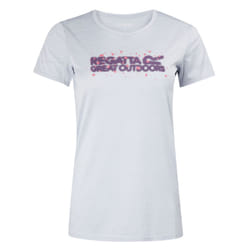 Regatta Womens/Ladies Fingal VIII Logo Marl T-Shirt - 18 UK, Cyberspace