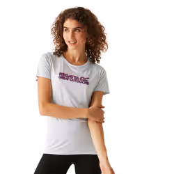 Regatta Womens/Ladies Fingal VIII Logo Marl T-Shirt - 18 UK, Cyberspace