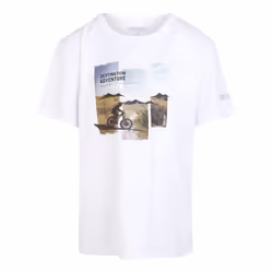 Regatta Childrens/Kids Alvardo VIII Cycling T-Shirt - 3-4 Years, White