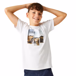 Regatta Childrens/Kids Alvardo VIII Cycling T-Shirt - 3-4 Years, White