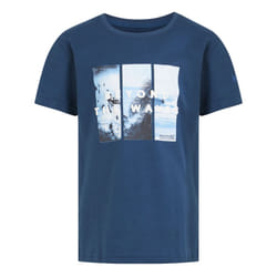 Regatta Childrens/Kids Bosley VII Seaside T-Shirt - 11-12 Years, Moonlight Denim