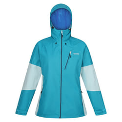 Regatta Womens/Ladies Highton V Stretch Waterproof Jacket - 8 UK, Tahoe Blue/Bleached Aqua