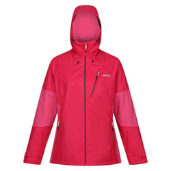 Regatta Womens/Ladies Highton V Stretch Waterproof Jacket - 16 UK, Pink Potion/Flamingo Pink