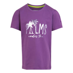 Regatta Childrens/Kids Bosley VII Palm Tree T-Shirt - 3-4 Years, Sunset Purple