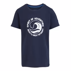 Regatta Childrens/Kids Bosley VII Wave T-Shirt - 9-10 Years, Navy