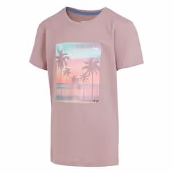 Regatta Childrens/Kids Bosley VII Happy Days Of Summer Beach T-Shirt - 7-8 Years, Heather