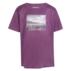 Regatta Childrens/Kids Alvardo VIII Photograph T-Shirt - 14 Years, Sunset Purple