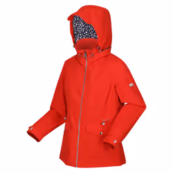 Regatta Womens/Ladies Navassa Waterproof Jacket - 14 UK, High Risk Red