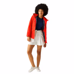 Regatta Womens/Ladies Navassa Waterproof Jacket - 14 UK, High Risk Red