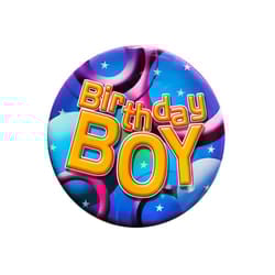Unique Party Birthday Boy Badge