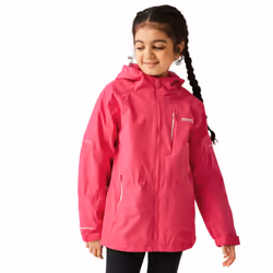 Regatta Childrens/Kids Calderdale II Waterproof Jacket - 3-4 Years, Pink Potion
