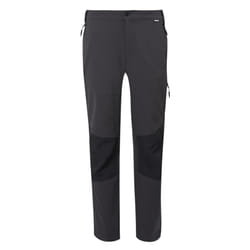 Regatta Mens Questra V Hiking Trousers - 30R, Ash/Black