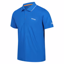 Regatta Mens Maverick V Active Polo Shirt - M, Oxford Blue