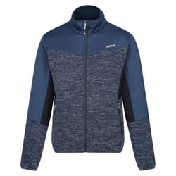 Regatta Mens Coladane VI Marl Full Zip Fleece Jacket - S, Moonlight Denim/Moonlight Denim Marl