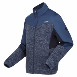 Regatta Mens Coladane VI Marl Full Zip Fleece Jacket - M, Moonlight Denim/Moonlight Denim Marl