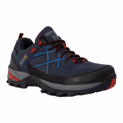 Regatta Mens Samaris III Low Walking Shoes - 6.5 UK, Navy/Rio Red