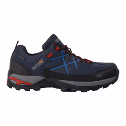 Regatta Mens Samaris III Low Walking Shoes - 6.5 UK, Navy/Rio Red