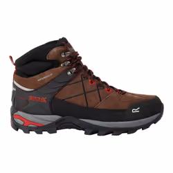 Regatta Mens Samaris Pro II Suede Walking Boots - 12 UK, Chestnut/Rio Red